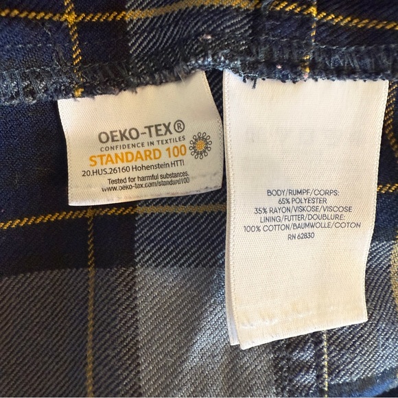 Land's End Plaid Women's Skirt - Picture 5 of 6